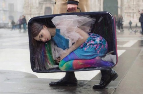Креативный чемодан